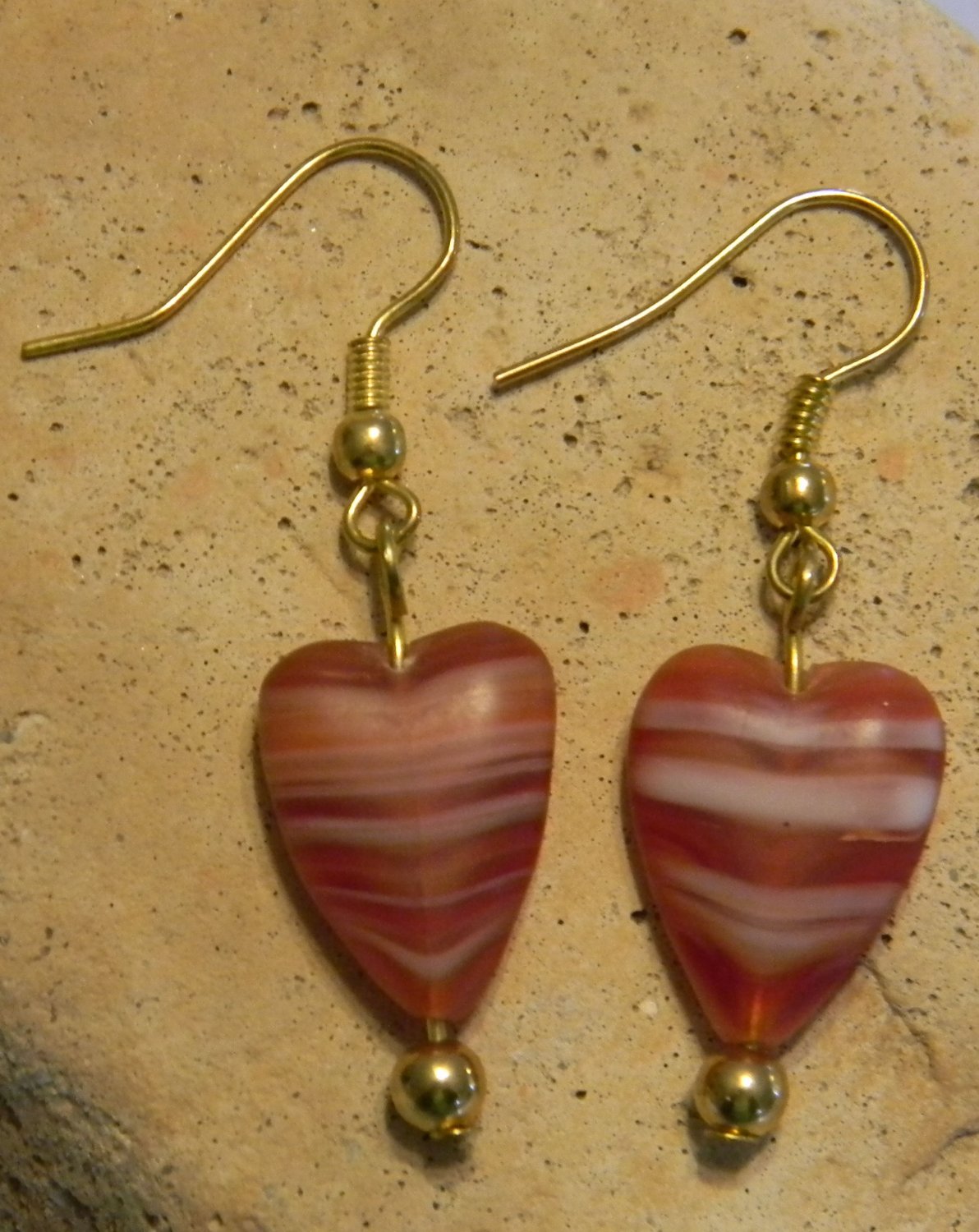Red Heart Earrings