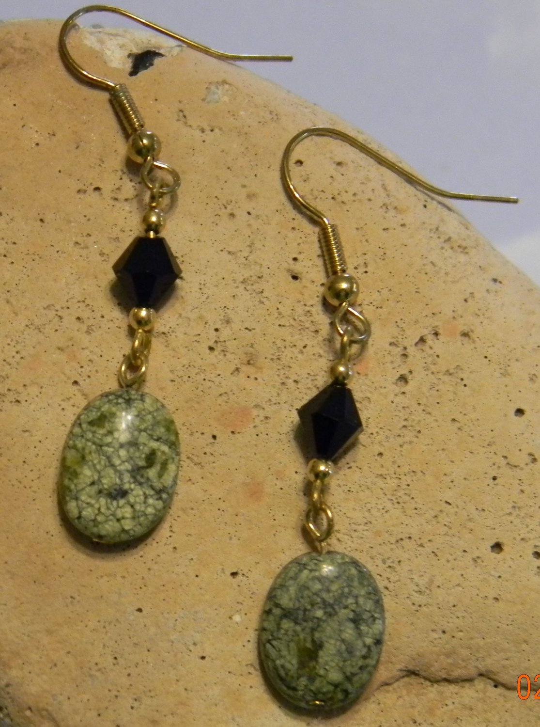 Russian Serpentine Earrings
