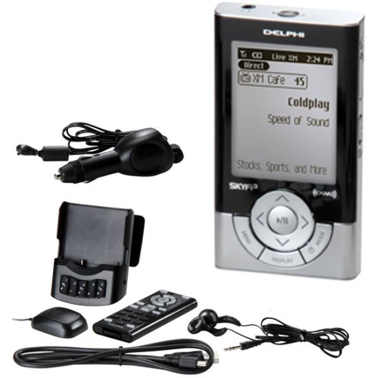 Delphi SKYFi3 XM Receiver with Car Kit SA10224