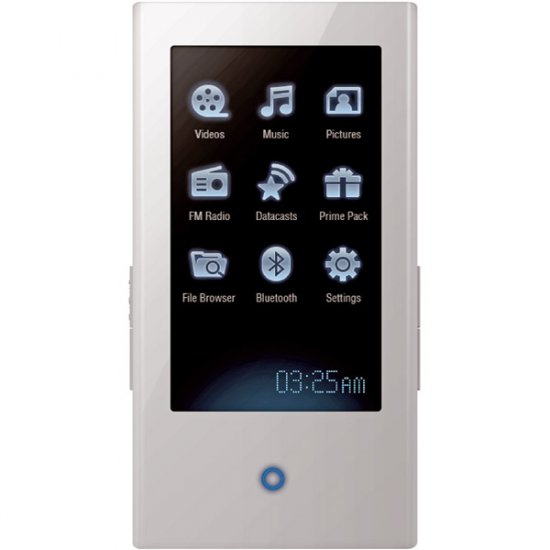 Samsung P2 Widescreen Touch Screen MP3 and Video Player 4GB White YP-P2JAW