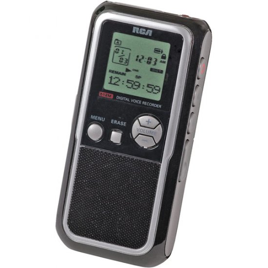 RCA 512MB Digital Voice Recorder With MP3 Encoding RP5130
