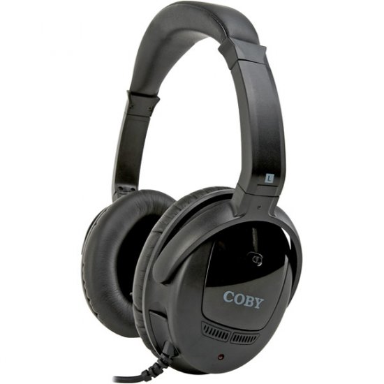 Coby Noise Canceling Stereo Headphones CV194