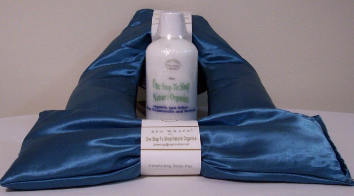 Aromatherapy Spa Wraps and Body Lotion With Essential Oil
