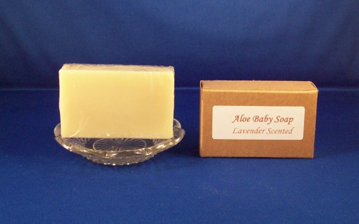 Natural Organic Aloe Bar Soap 3.5 oz.