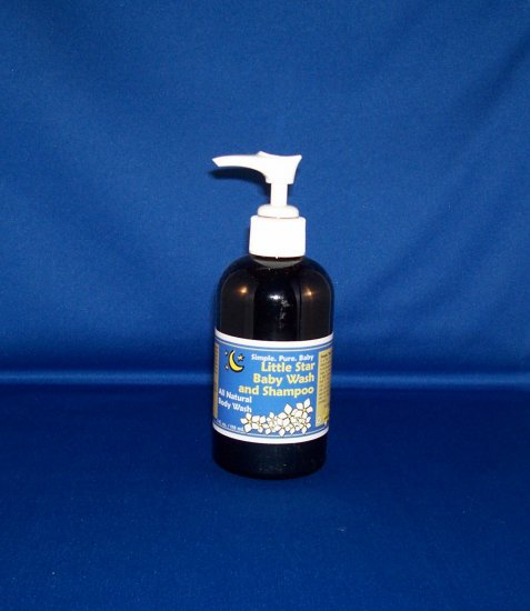 Natural Baby Wash/ Shampoo With No Preservatives 4 oz.
