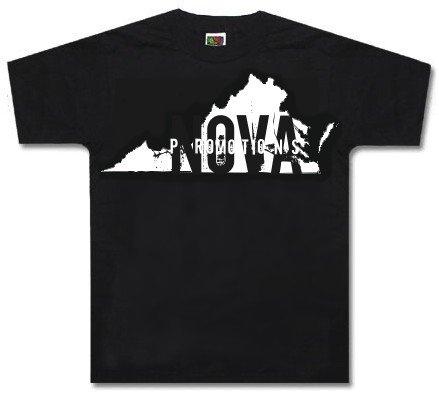 Virginia Black Shirt Size SMALL