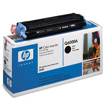HP Q6000A, Genuine Black Toner Cartridge Color LJ 1600/ 2600 Series/ CM1015 MFP/ CM1017 MFP