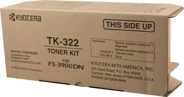 Kyocera TK322, Genuine FS-3900DN Toner Cartridge