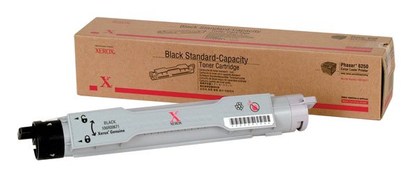 Xerox, 106R00671 Genuine Phaser 6250 Black Standard Capacity Toner