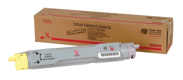Xerox, 106R00670 Genuine Phaser 6250 Yellow Standard Capacity Toner