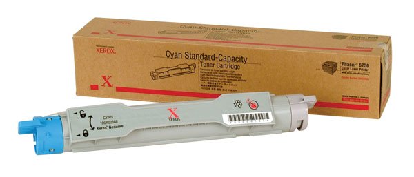 Xerox, 106R00668, Genuine Phaser 6250 Cyan Standard Capacity Toner
