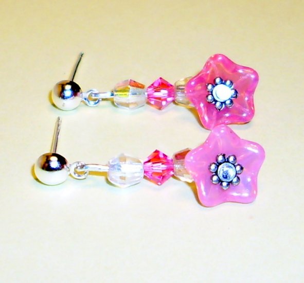 Feminine To The End Flower Earrings