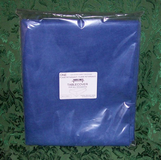 FABRICMATE 108"x48" BANQUET TABLE COVERS - TABLECLOTHS- CHOICE OF 6 COLORS