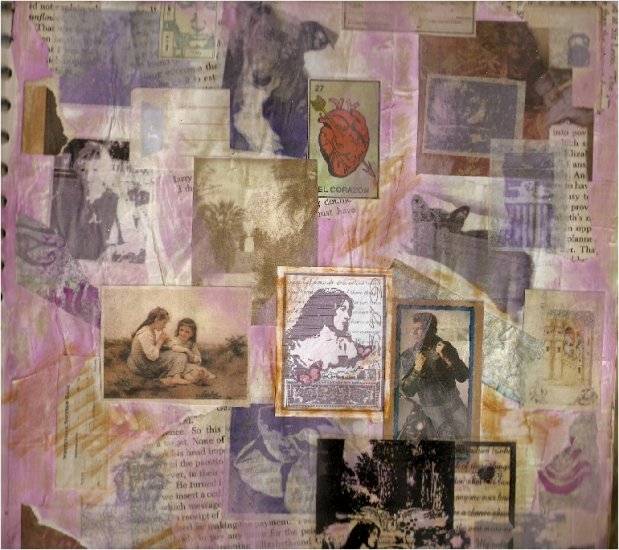 Transparency Collage print by Donnalda Smolens