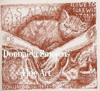 Relax with a Cat Print