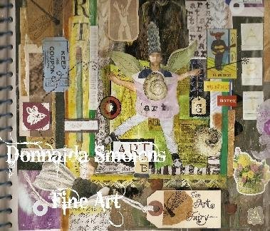 The Art Fairy Collage print by Donnalda Smolens