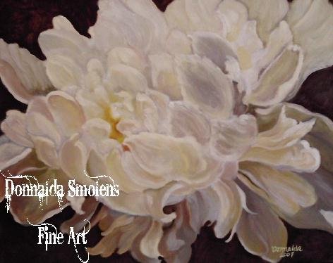 Backlit Peony by Donnalda Smolens