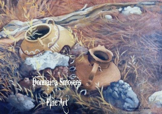 Ancient Pottery by Donnalda Smolens
