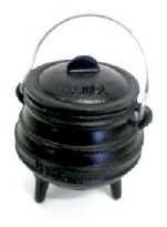 Cast Iron Midi Cauldron with Lid