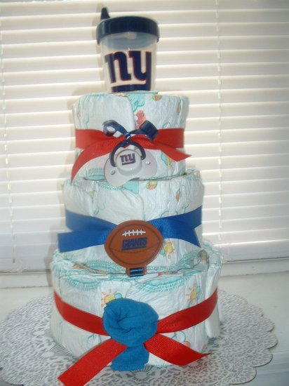 Baby Giants Fan (large) 3 Tier Diaper Cake