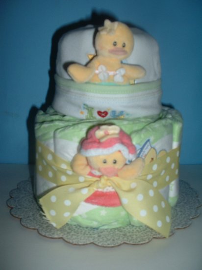 Quackers Diaper Cake