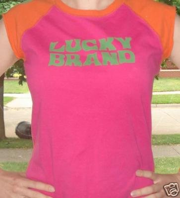 FREE SHIPPING LUCKY BRAND Summer Tee THE BUCKLE Sz M $40!