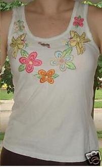 *Free Shipping* Fun Forever 21 Embroidered Tank