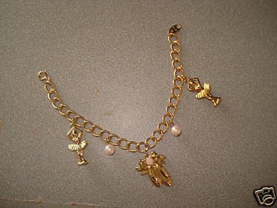 *Free Shipping* NWOT Beautiful Prima Ballerina Ballet Charm Bracelet