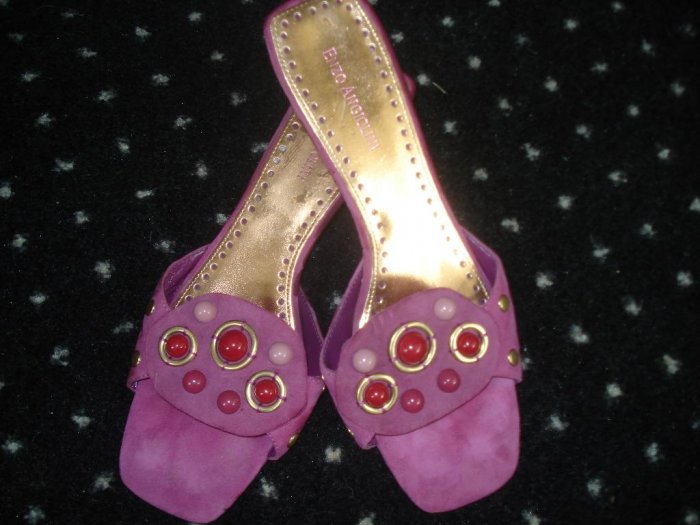 FREE SHIPPING Gorgeous ENZO ANGIOLINI Magenta Sandals 8.5M