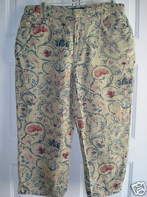 Free Shipping Ralph Lauren Capris sz 12