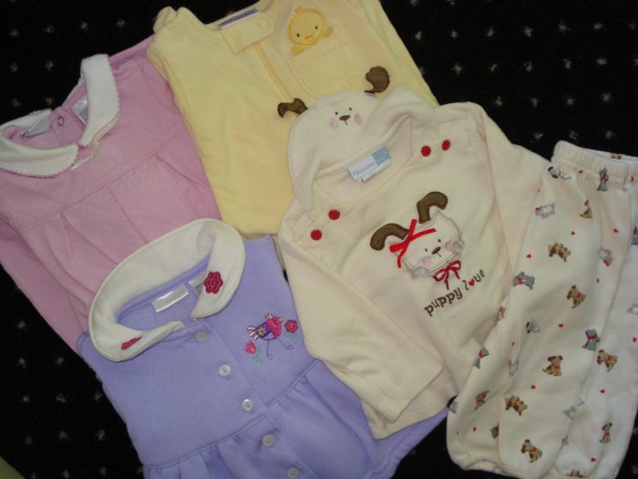 Free Shipping 4pc 3-6mo Boutique Carters & More LOT $75 Value!