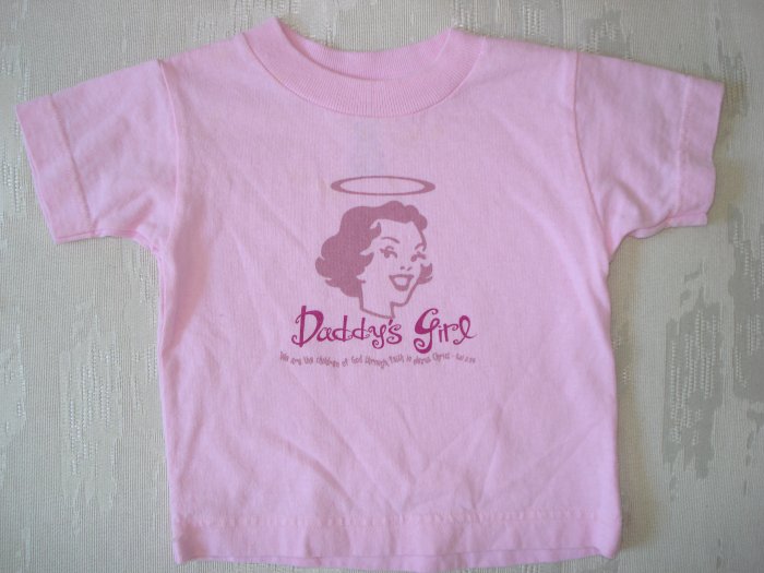 Free Shipping Pink Daddy's Little Girl Shirt 12mo