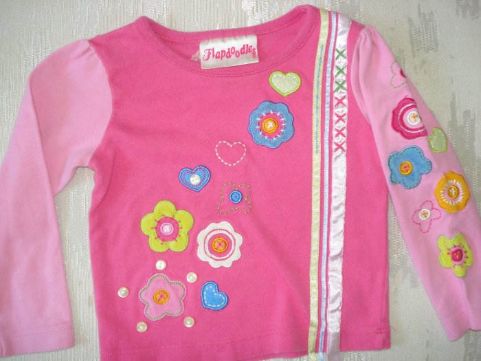 Free Shipping Flapdoodles Boutique Shirt 2T