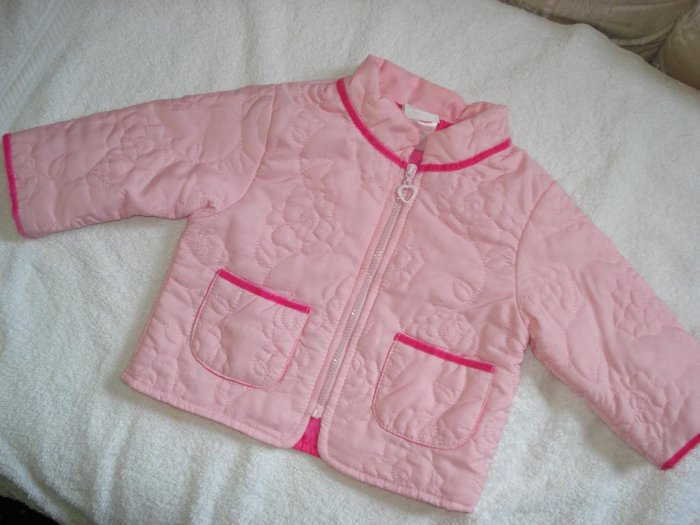 Free Shipping Adorable Nannette Rose Embroidered Fall Jacket 12mo