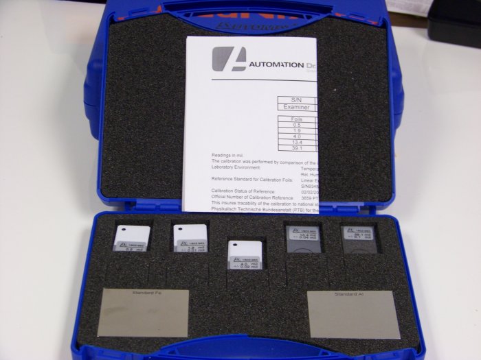 Calibration Foil Set (5 pieces), visit: www.testcoat-usa.com or call: 18006784370