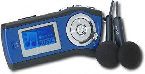 iRiver 1GB MP3 Player with Color Display Blue