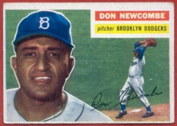 1956 Topps #235 Don newcombe - Brooklyn Dodgers