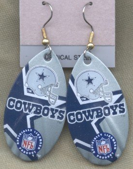 Dallas Cowboys Ear Rings