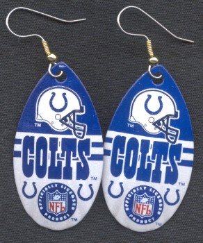 Indianapolis Colts Ear Rings