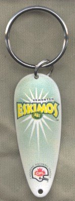Edmonton Eskimo Key Chain