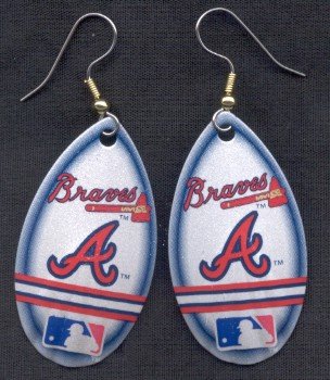 Atlanta Braves Ear Rings