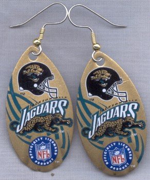Jacksonville Jaguars Ear Rings