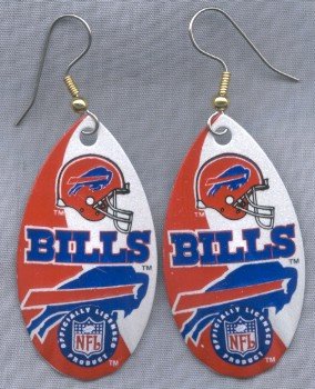 Buffalo Bills Ear Rings