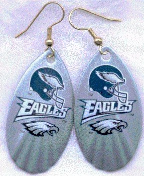 Philadelphia Eagles Ear Rings