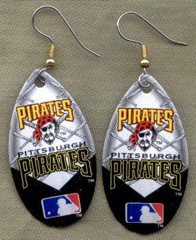Pitsburgh Pirates Ear Rings