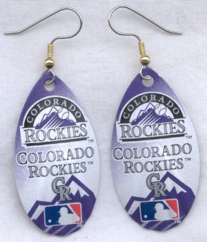 Colorado Rockies Ear Rings