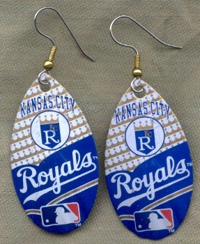 Kansas City Royals Ear Rings