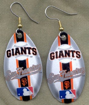 San Francisco Giants Ear Rings