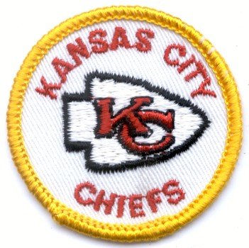 Kansas City Chiefs Embroidered Patch