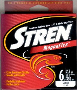 Stren Magnaflex Monofilament Line - 6 LB Test - 330 Yards - Clear